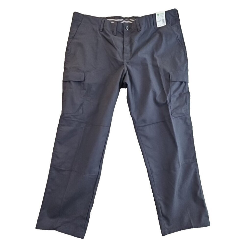 VF Imagewear Horace Small Black Work Pants Men's 3XL 37U (W46 L33) NWT Cut 24BK